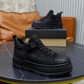 UGG Lace-Up Platform Sneaker — Onyx Black | EU 39–44