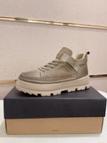 UGG Strap-Overlay Low-Top Sneaker — Taupe | EU 39–44