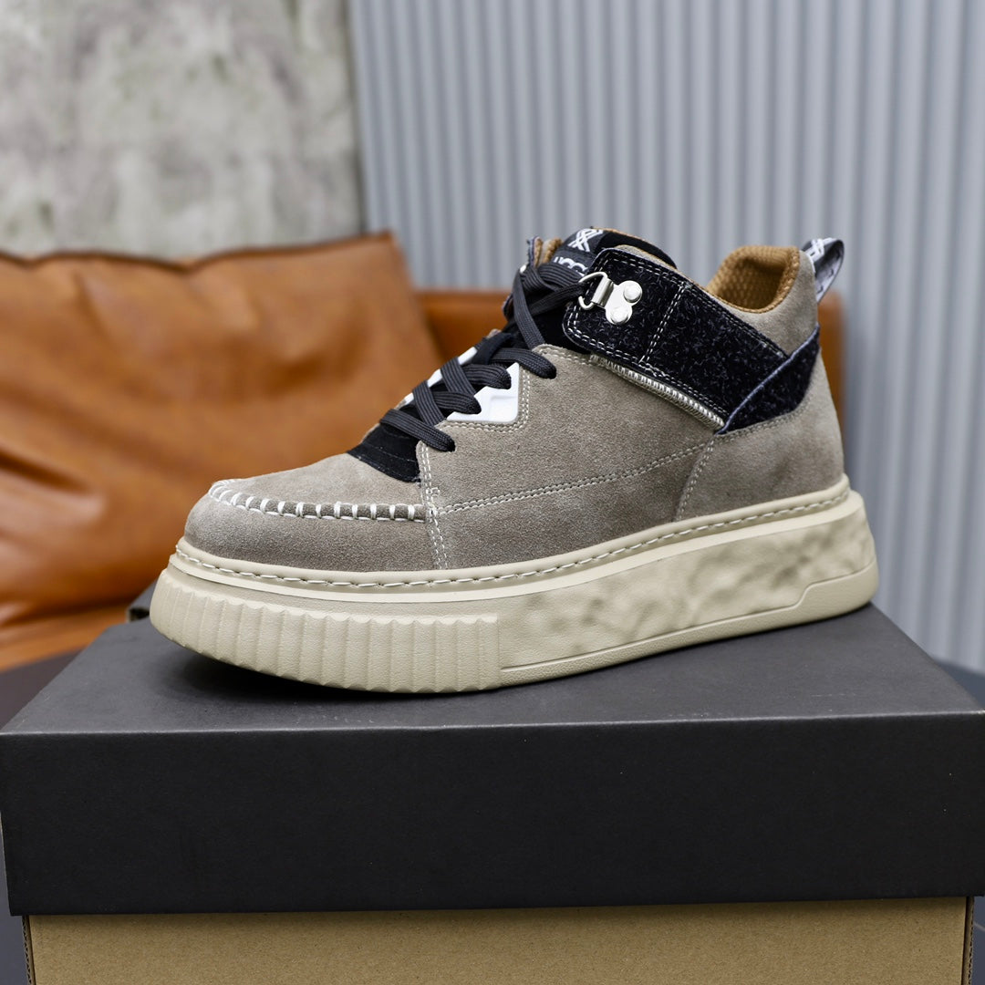 UGG Strap High-Top Sneaker — Grey & Black | EU 39–44