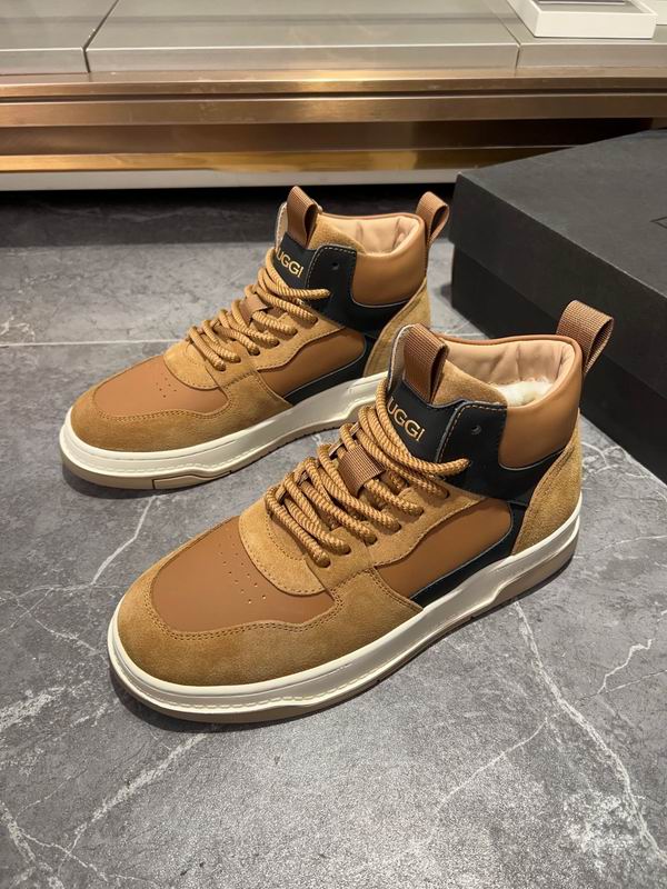 UGG Logo High-Top Sneaker — Wheat/Black | EU 39–44