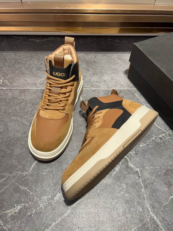 UGG Logo High-Top Sneaker — Wheat/Black | EU 39–44