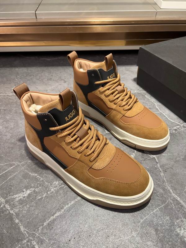 UGG Logo High-Top Sneaker — Wheat/Black | EU 39–44