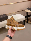 UGG Strap-Overlay High-Top Sneaker — Wheat | EU 39–44