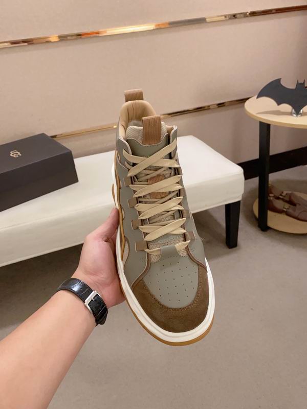 UGG Strap-Overlay High-Top Sneaker — Sage/Brown | EU 39–44