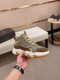 UGG Strap-Overlay High-Top Sneaker — Sage/Brown | EU 39–44