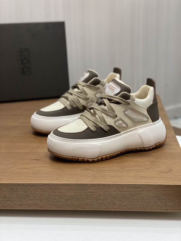 UGG Lowmel Platform Sneaker — Mocha / Cream