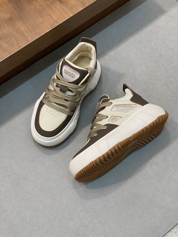 UGG Lowmel Platform Sneaker — Mocha / Cream