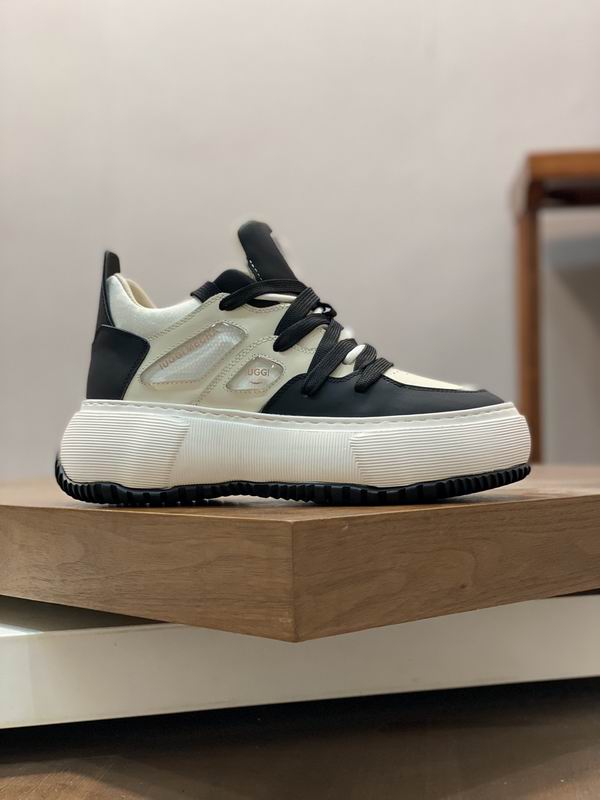 UGG Lowmel Platform Sneaker — Black / Cream