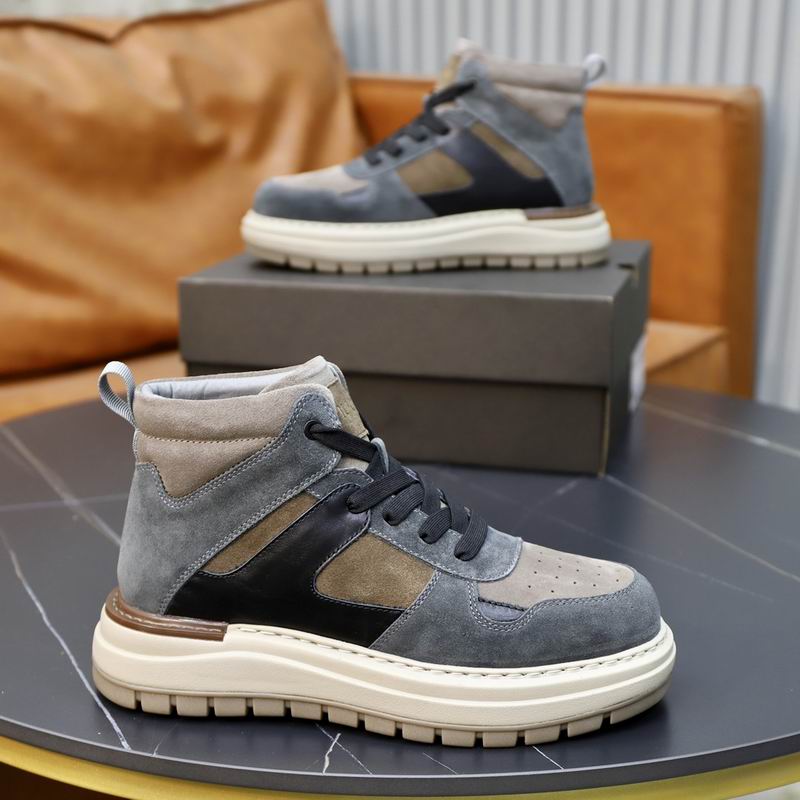 UGG Court Mid-Top Sneaker — Slate Grey / Black / Khaki