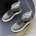 UGG Court Mid-Top Sneaker — Slate Grey / Black / Khaki