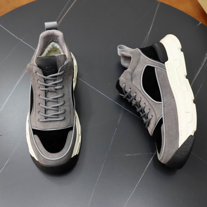 UGG Chunky Low-Top Sneaker — Grey & Black