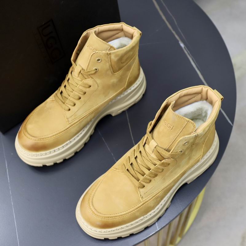 UGG High-Top Lace-Up Boot — Wheat / Sand