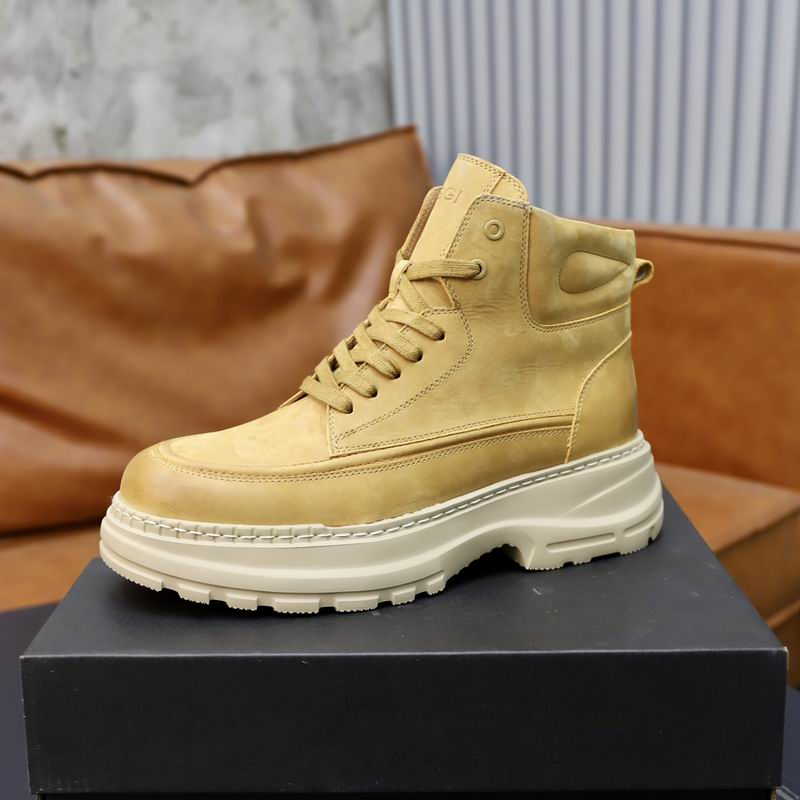 UGG High-Top Lace-Up Boot — Wheat / Sand