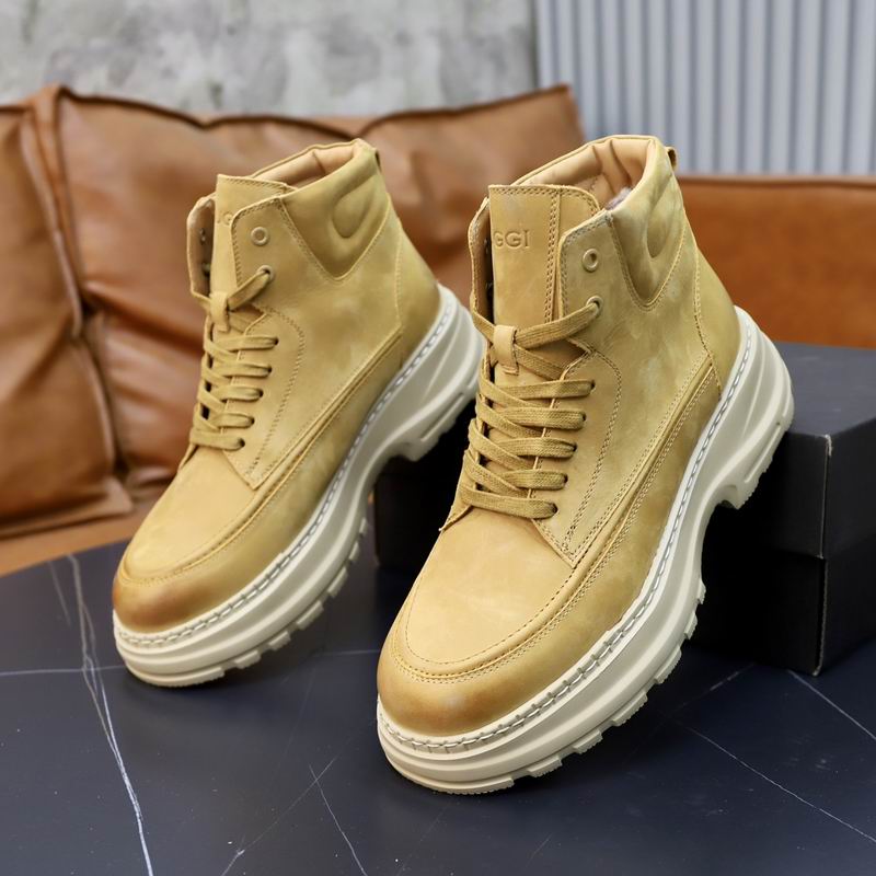 UGG High-Top Lace-Up Boot — Wheat / Sand
