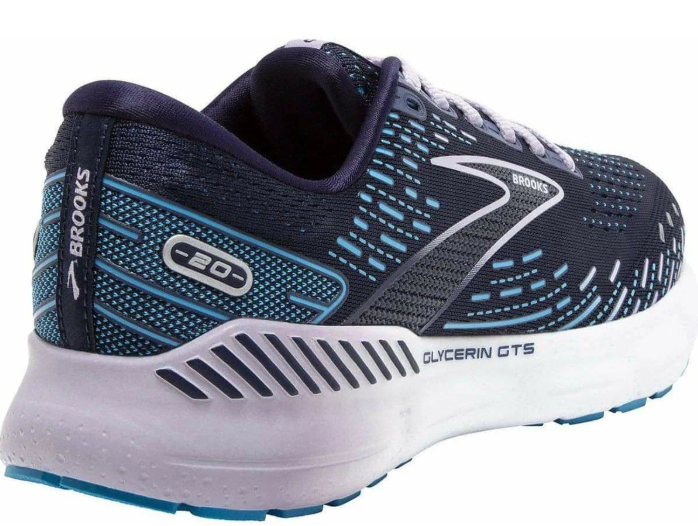 Brooks Glycerin GTS 20 — Women's Running Shoes (Blue)